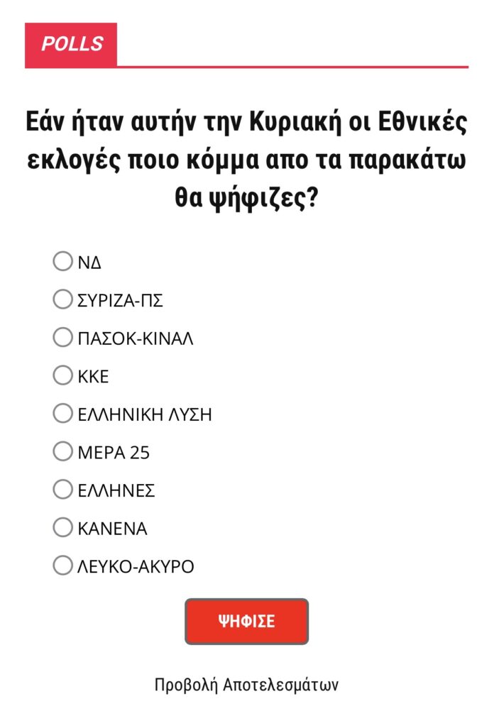 Συνεχίζεται-μέχρι-την-Παρασκευή-η-δημοσκόπηση-στο-nownews.gr