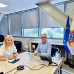 Συνάντηση-της-Φωτεινής-Αραμπατζή-με-τον-Αρχηγό-του-Πυροσβεστικού-Σώματος