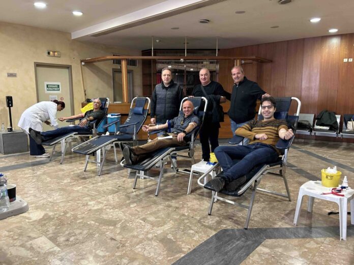 Με-επιτυχία-πραγματοποιήθηκε-η-τρίτη-εθελοντική-αιμοδοσία-για-το-τρέχον-έτος-της-Ένωσης-Αστυνομικών-Υπαλλήλων-Σερρών.